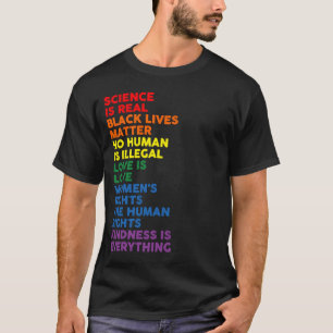 Camiseta Ciência em Dificuldade É Vida Real Negra Important