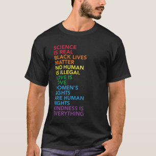 Camiseta Ciência em dificuldades é vida real negra import