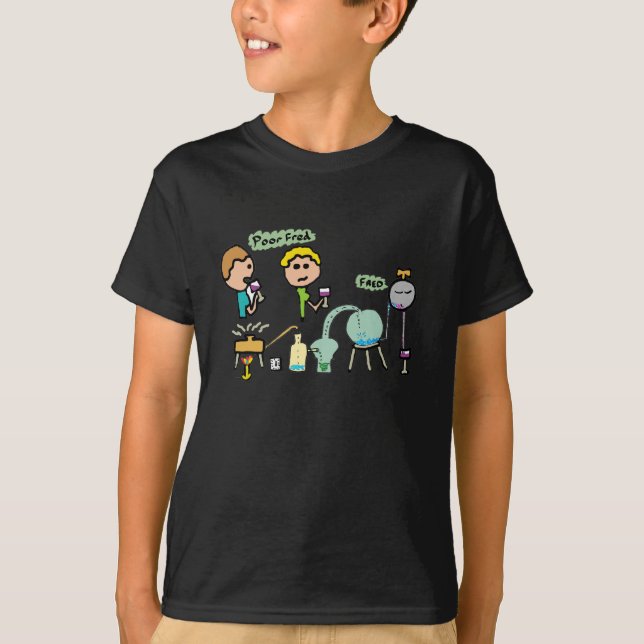 Camiseta Ciência Engraçada (Frente)