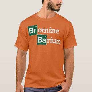 Camiseta Ciência Engraçada de Bromo e Bário