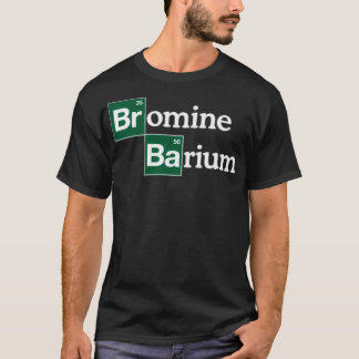 Camiseta Ciência Engraçada de Bromo e Bário