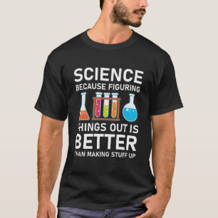 Camiseta Ciência Engraçada Descobrindo Coisas