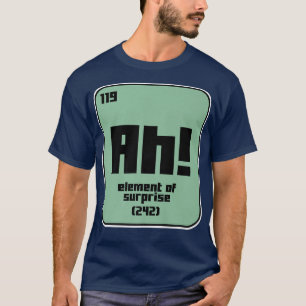 Camiseta Ciência Engraçada Química Motivação Elemento Nerd 