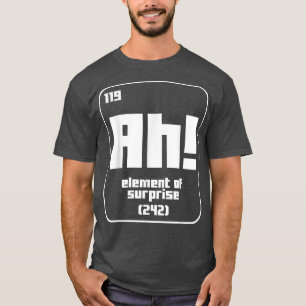 Camiseta Ciência Engraçada Química Motivação Elemento Nerd 