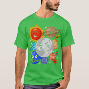 Camiseta Ciência Espacial Astronauta Universo Astronomia Go