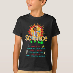 Camiseta Ciência está em mim inventor e ciência da história