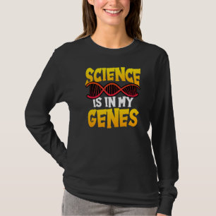 Camiseta Ciência Está No Meu Genes Professor De Física De Q