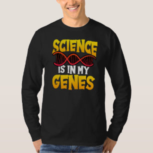 Camiseta Ciência Está No Meu Genes Professor De Física De Q