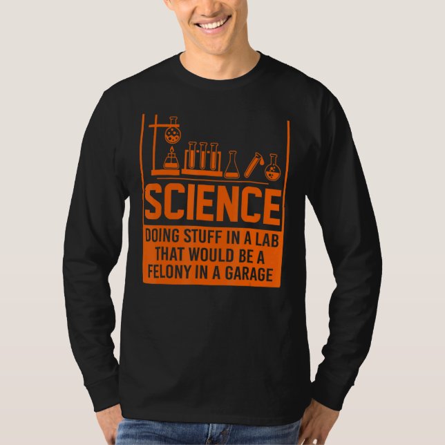 Camiseta Ciência fazendo coisas (Frente)