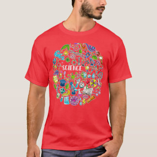 Camiseta Ciência Física Matemática Química Biologia Astrono