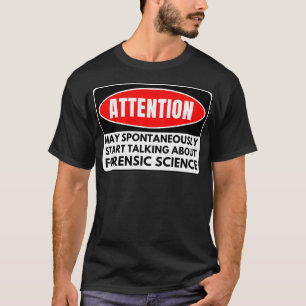Camiseta Ciência Forense
