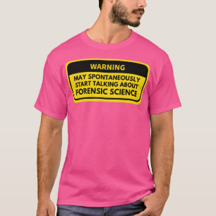Camiseta Ciência Forense 1