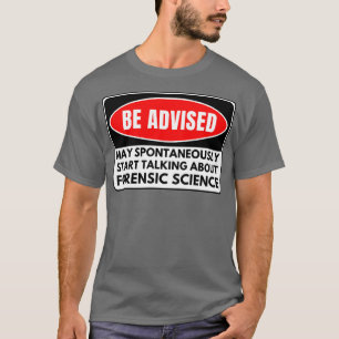 Camiseta Ciência Forense 11