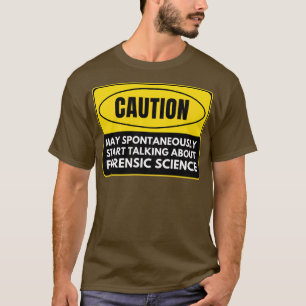 Camiseta Ciência Forense 12