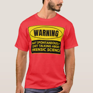 Camiseta Ciência Forense 16