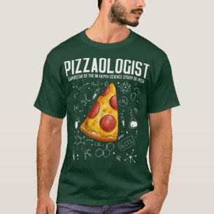 Camiseta Ciência legal - Estudo Pizzaologista da Pizza - En