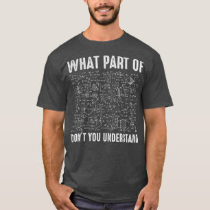 Camiseta Ciência, Matemática e Física - Que parte do Don?