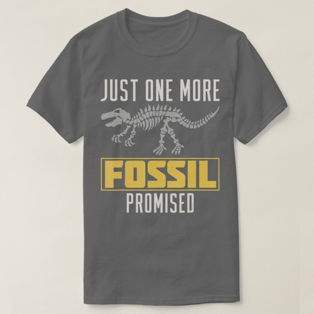 Camiseta Ciência paleontóloga Fossils História Natural 1 (Frente do Design)
