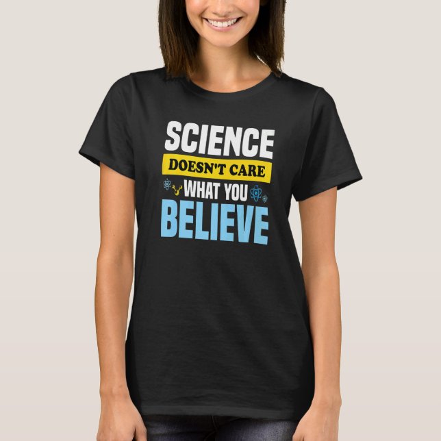 Camiseta Ciência Para A Ciência Da Mulher (Frente)