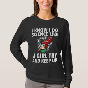 Camiseta Ciência Para Professora Química Cientista