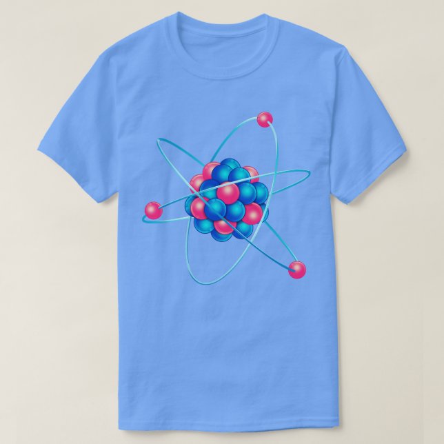 Camiseta Ciência - Partícula Atom Química (Frente do Design)