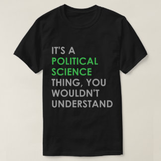 Camiseta Ciência Política