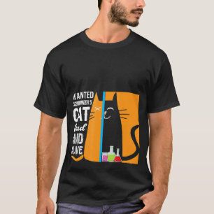 Camiseta Ciência Queria o Gato de Schrödinger Morto e Vivo