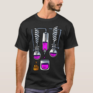 Camiseta ciência química ciência natural ciência física