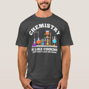 Camiseta Ciência Química Humor É Como Cozinhar