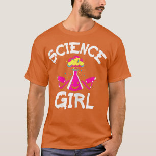 Camiseta Ciência Rapariga Stem Field Biology Physics