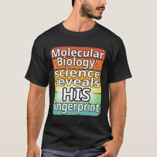 Camiseta Ciência Revela Sua Impressão Digital