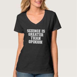 Camiseta Ciência Sarcástica É Maior Que Opinião