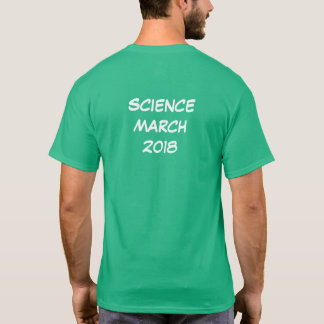 Camiseta Ciência t-shirt do março de 2018