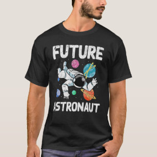 Camiseta Ciência Unificada Planetas Espaciais Crianças Futu