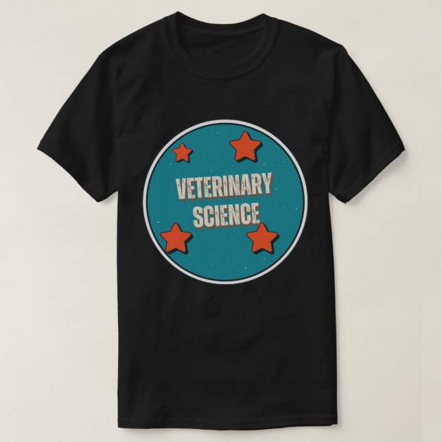 Camiseta Ciência Veterinária (Frente do Design)