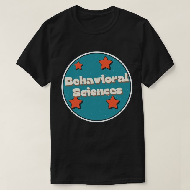 Camiseta Ciências Comportamentais (Frente do Design)