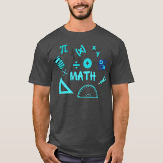 Camiseta ciências matemáticas