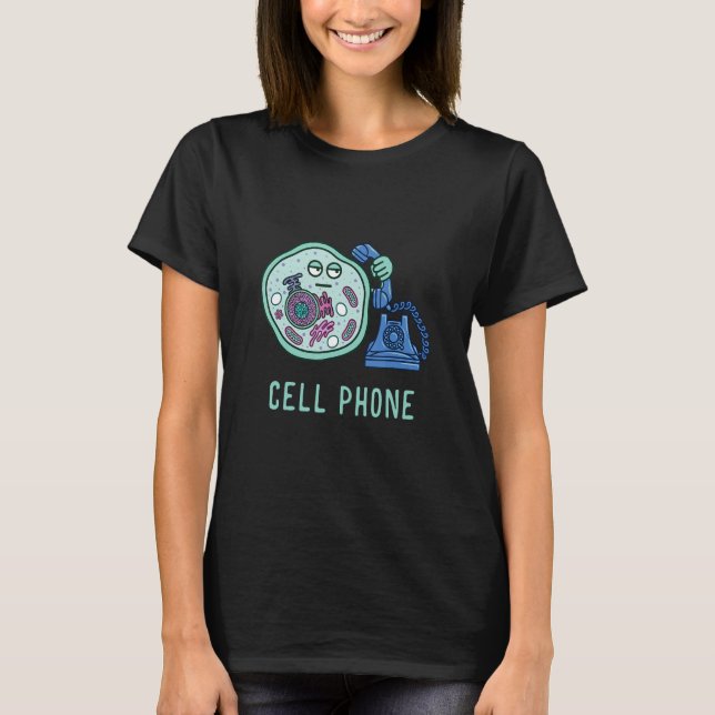 Camiseta Ciências Piadas do Lover Celular Biologia Celular  (Frente)