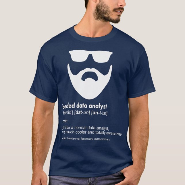 Camiseta Cientista de Dados Engraçado pelo Analista de Dado (Frente)