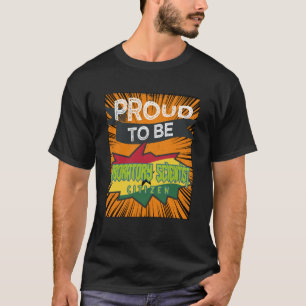 Camiseta Cientista de laboratório orgulhoso cidadão Cuidado