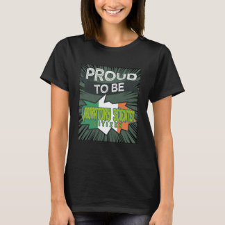 Camiseta Cientista de laboratório orgulhoso cidadão Cuidado