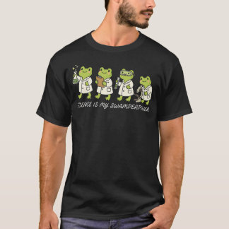Camiseta Cientista de Rã A Ciência É Meu
