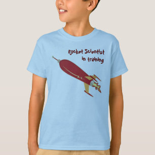 Camiseta Cientista de Rocket no treinamento