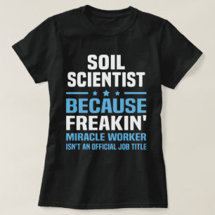 Camiseta Cientista do solo