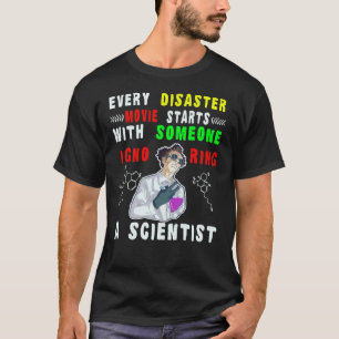 Camiseta Cientista engraçado cita geek