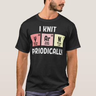 Camiseta Cientista Engraçado Tricotando Eu Tricoto Fio Peri