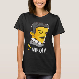Camiseta Cientista escolar Nikola Graphic e Designs Legal