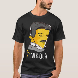 Camiseta Cientista escolar Nikola Graphic e Designs Legal