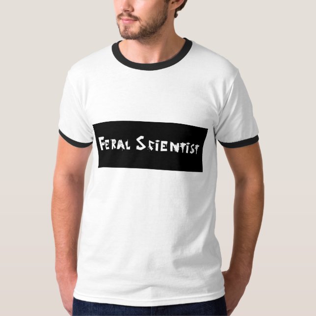 Camiseta Cientista feroz (Frente)