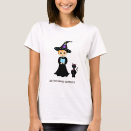 Camiseta Cientista Fofo e Gato